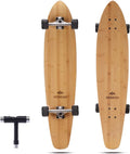 42 Inches Bamboo Longboard Cruiser Pack of 2 D1414