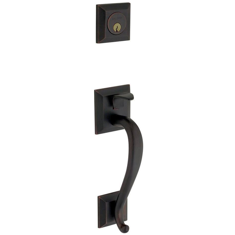 Satin Black Sectional Handleset Z995