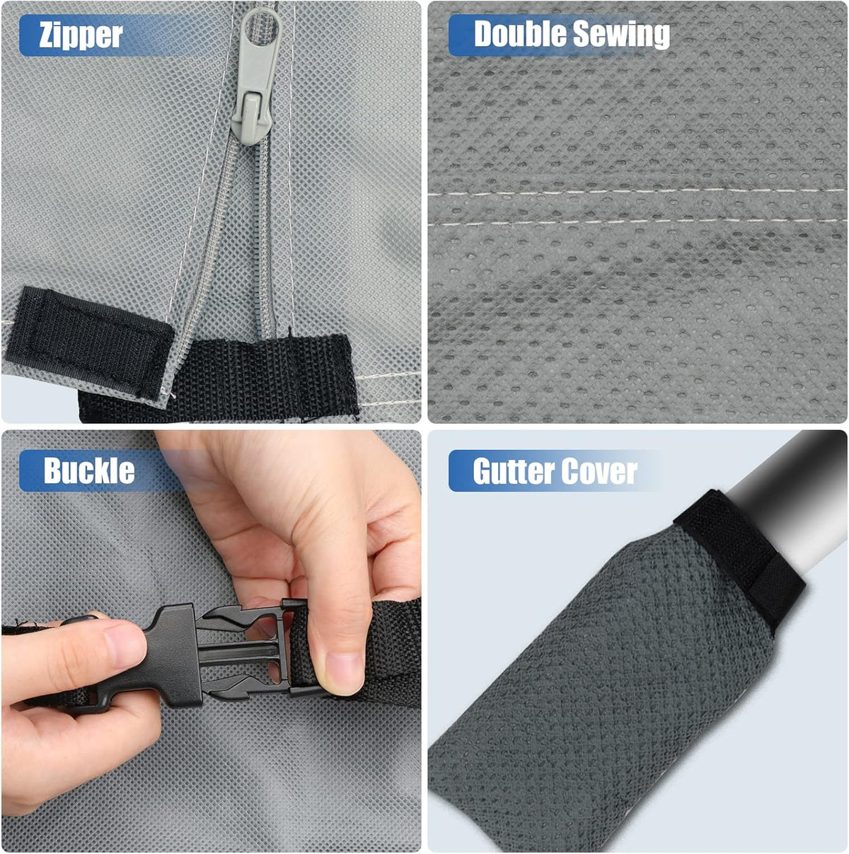 6 Layers Windproof Anti-Scratch UV Resistant RV Cover B139