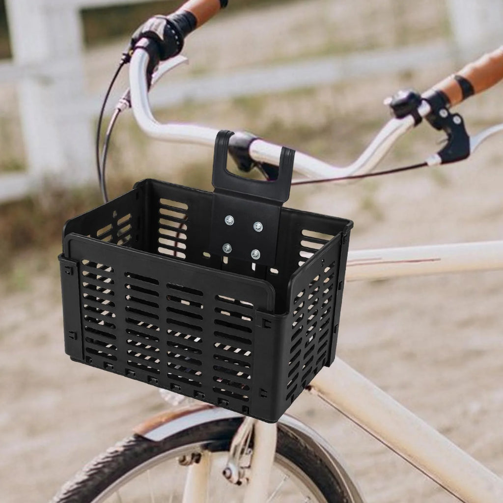 Foldable Bike Basket with Cargo Rack C892