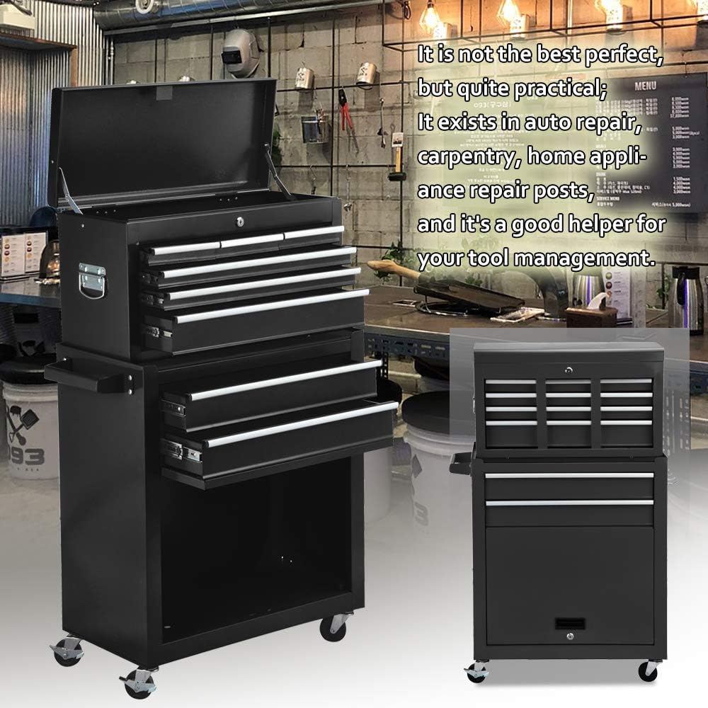 8-Drawer Rolling Tool Chest with Lock Y950933