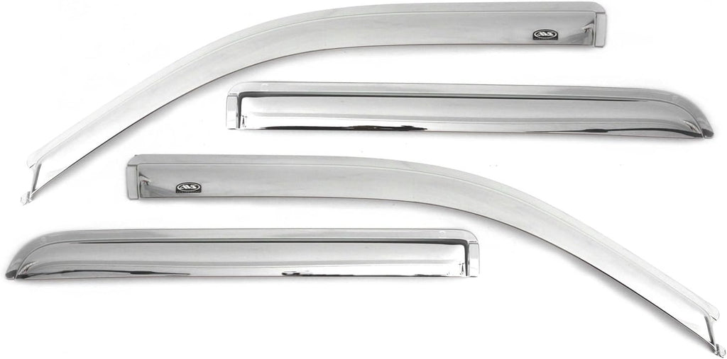 Low Profile Dark Smoke Side Window Deflector, 4-Piece Set I674775