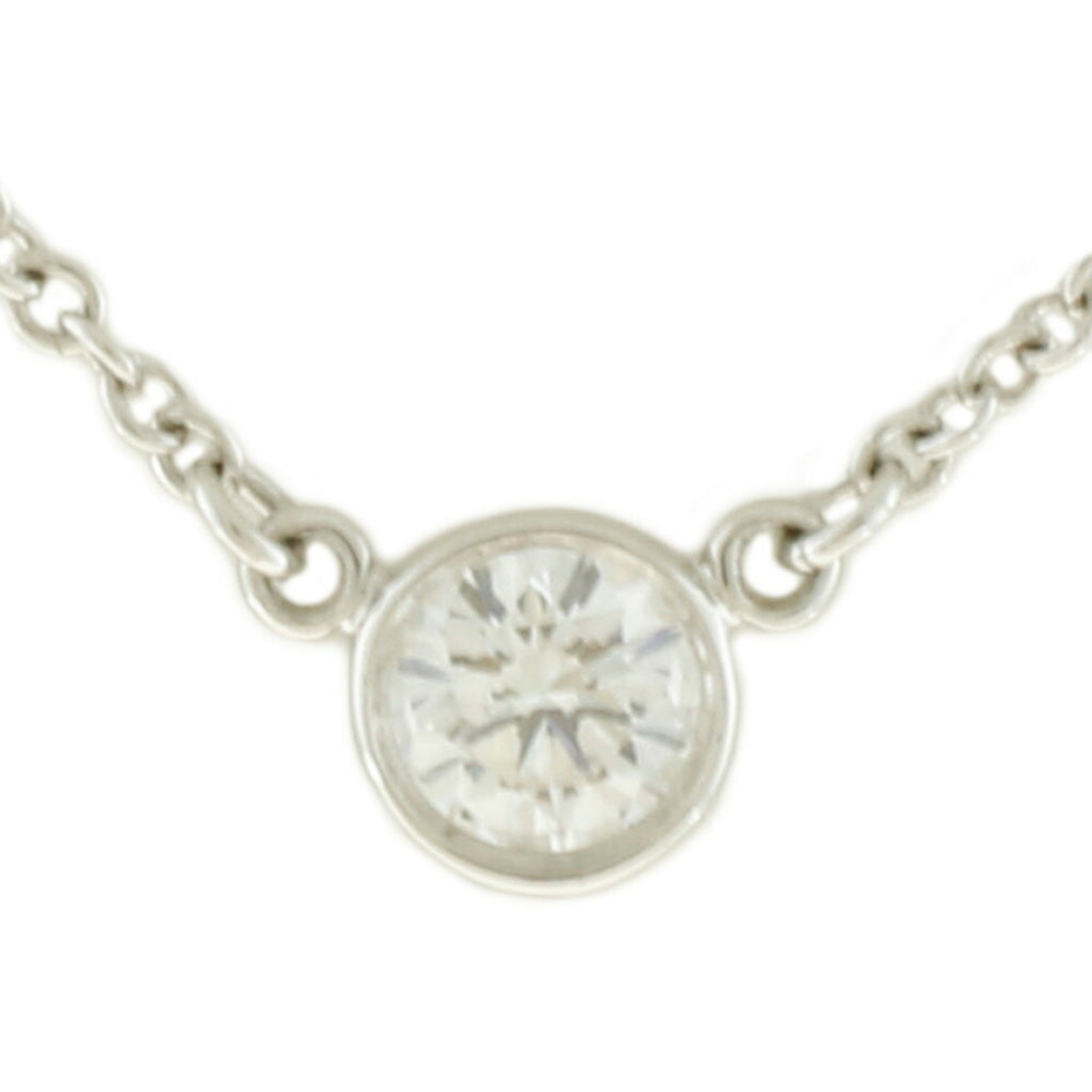 Platinum Necklace By The Yard Diamond F365