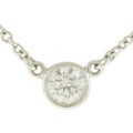 Platinum Necklace By The Yard Diamond F365