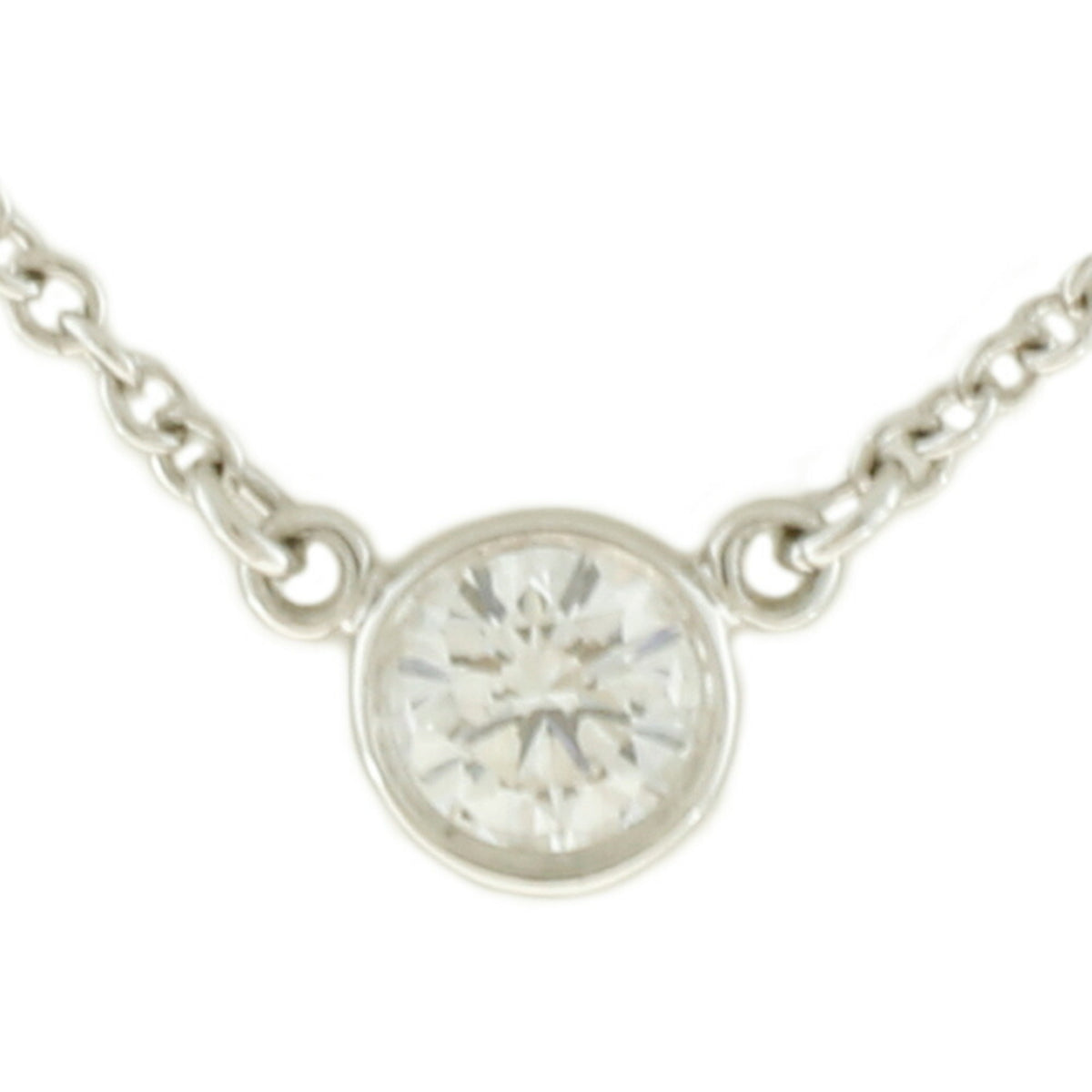 Platinum Necklace By The Yard Diamond F365