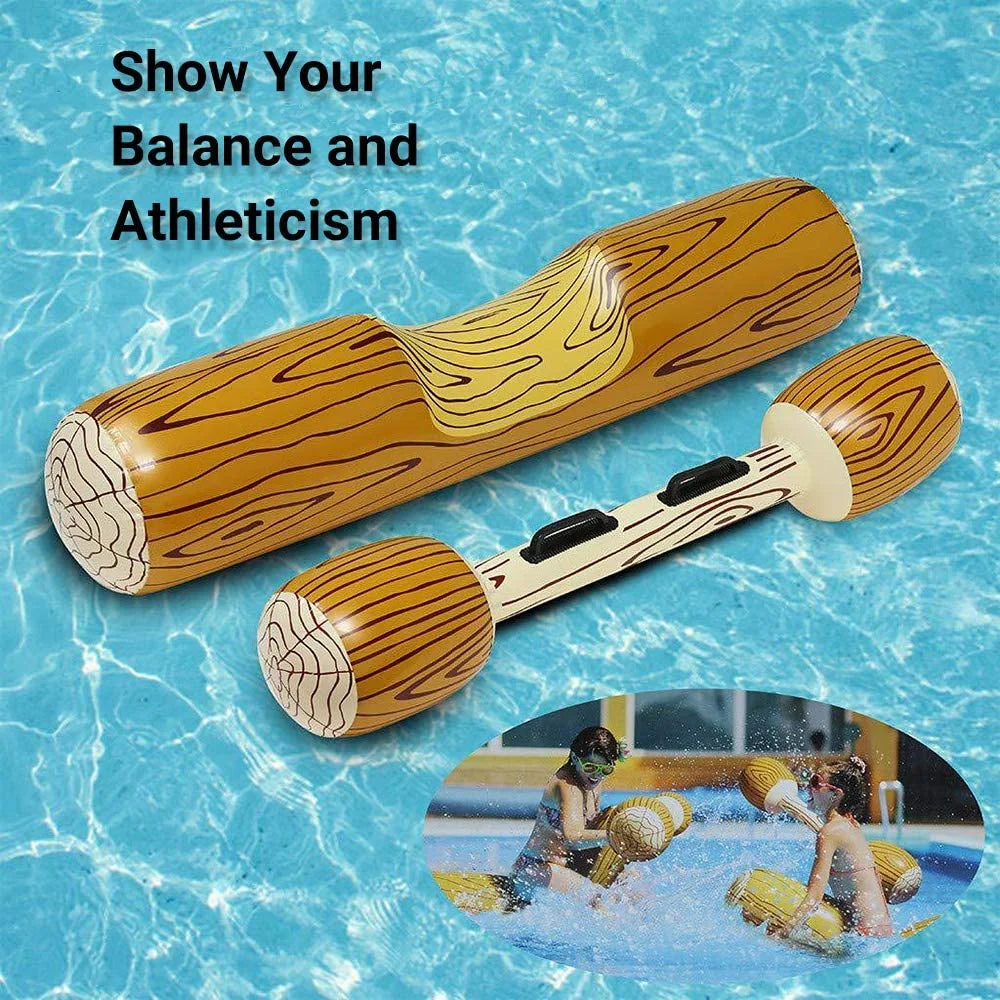 Inflatable Swimming Pool Float Canoe Raft Toy with Paddles T882766