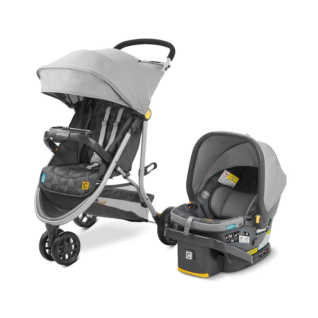 3-Wheel 2-in-1 Lightweight Travel System Infant Car Seat and Stroller Combo L286
