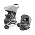 3-Wheel 2-in-1 Lightweight Travel System Infant Car Seat and Stroller Combo L286