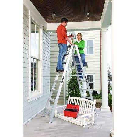 5 ft Aluminum Twin Stepladder G116