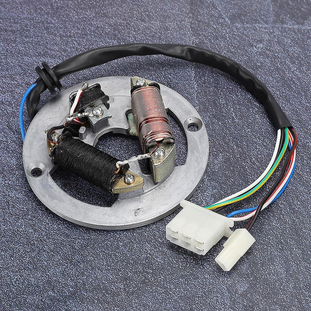 Double Coil Ignition Magneto Stator Plate for Yamaha Pw80 Motorcycle K656