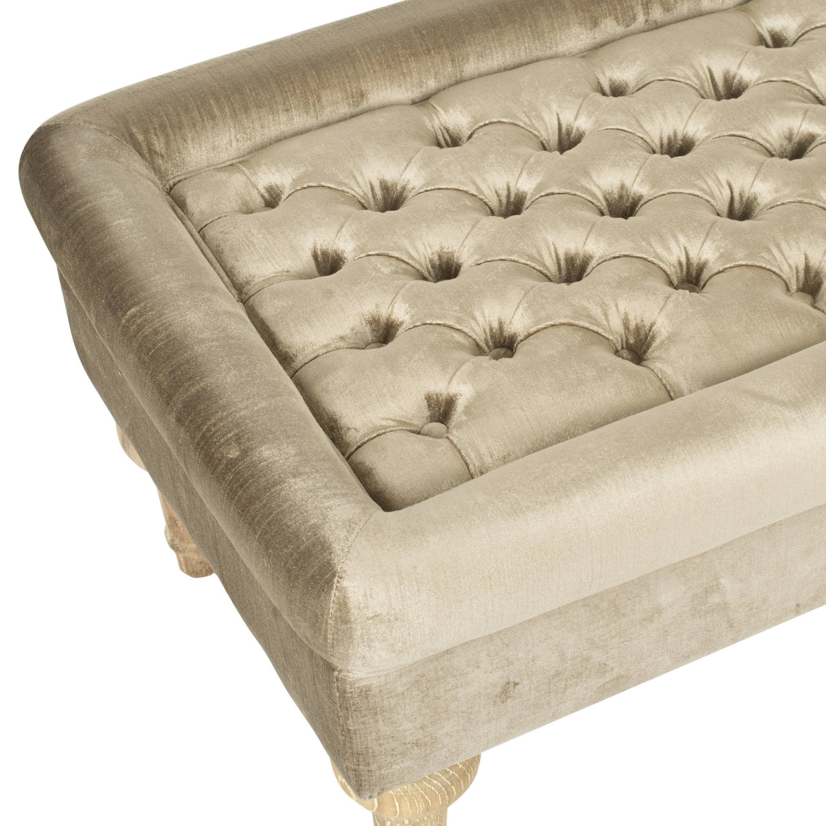 Antique Sage Cocktail Ottoman X437374