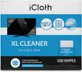 Screen Cleaning Wipes, 100 Wipes, Extra Large, Individually Wrapped, Pack of 2 N106
