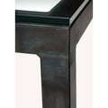 Grey Console Table with Quartz Top P248477