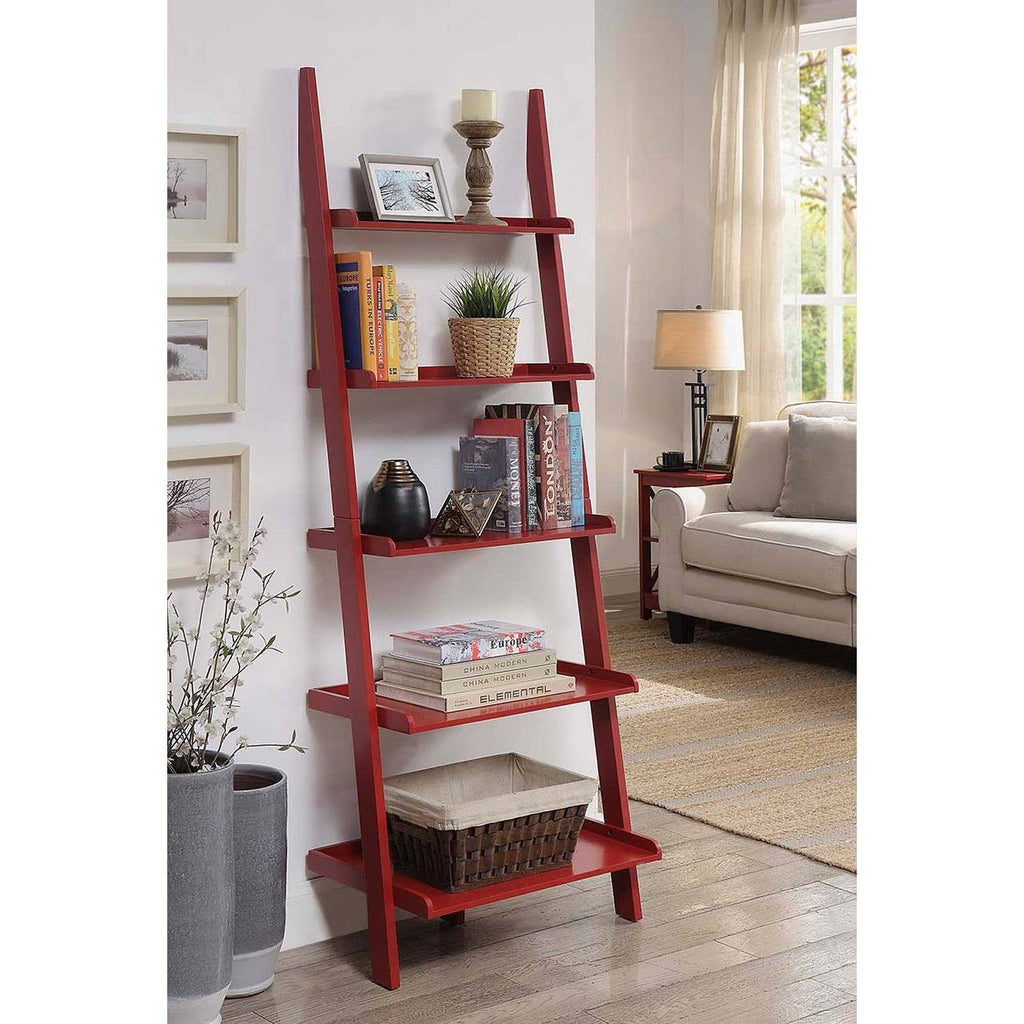 Cobalt Blue Ladder Bookshelf Z703
