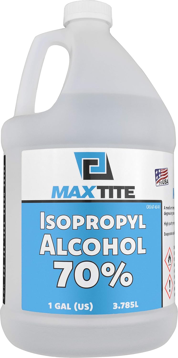 Isopropyl Alcohol 70% 4 Gallons (32oz, 16 Pack) Pack of 2 T441912
