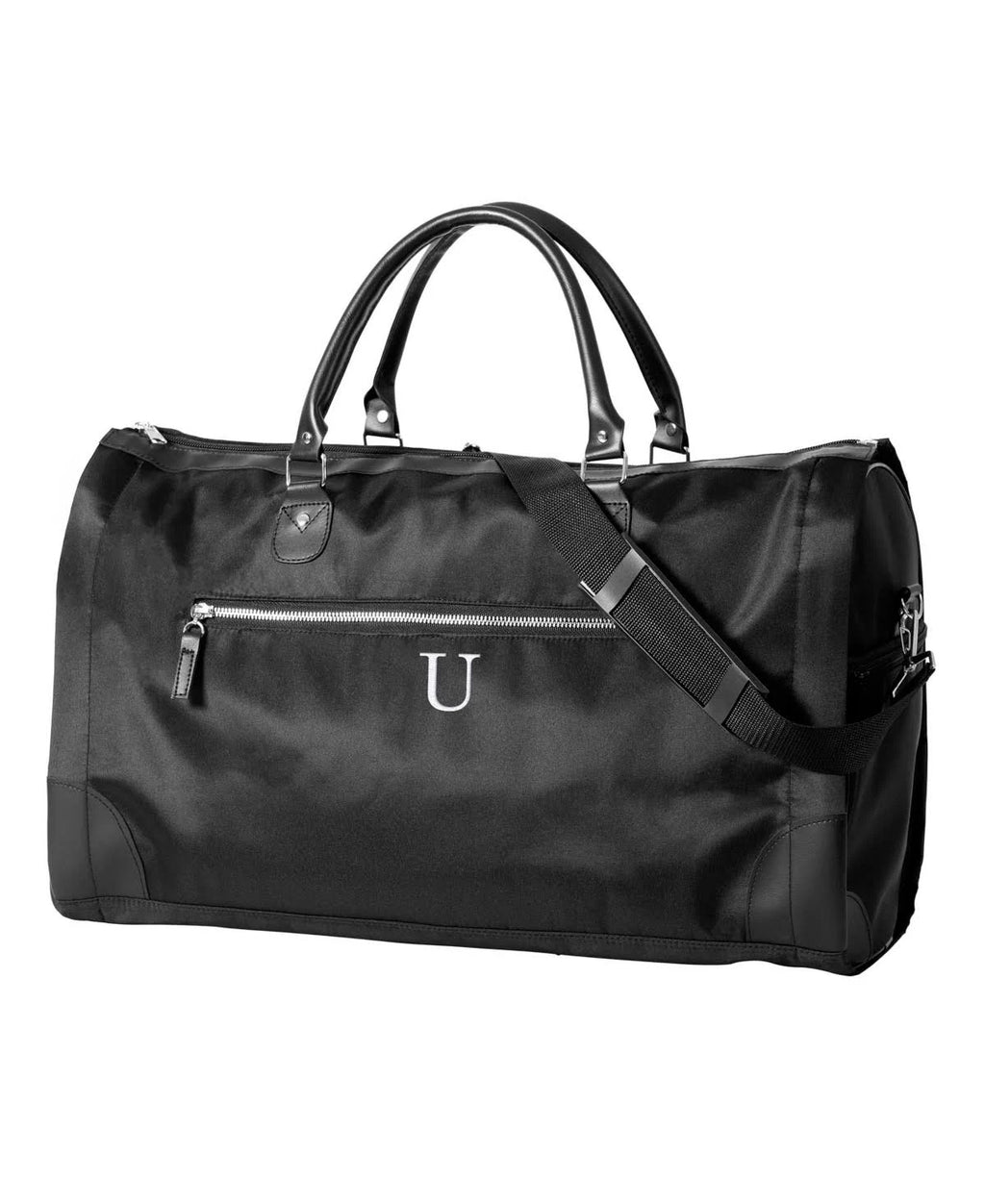 Black Microfiber Convertible Garment Bag D53114