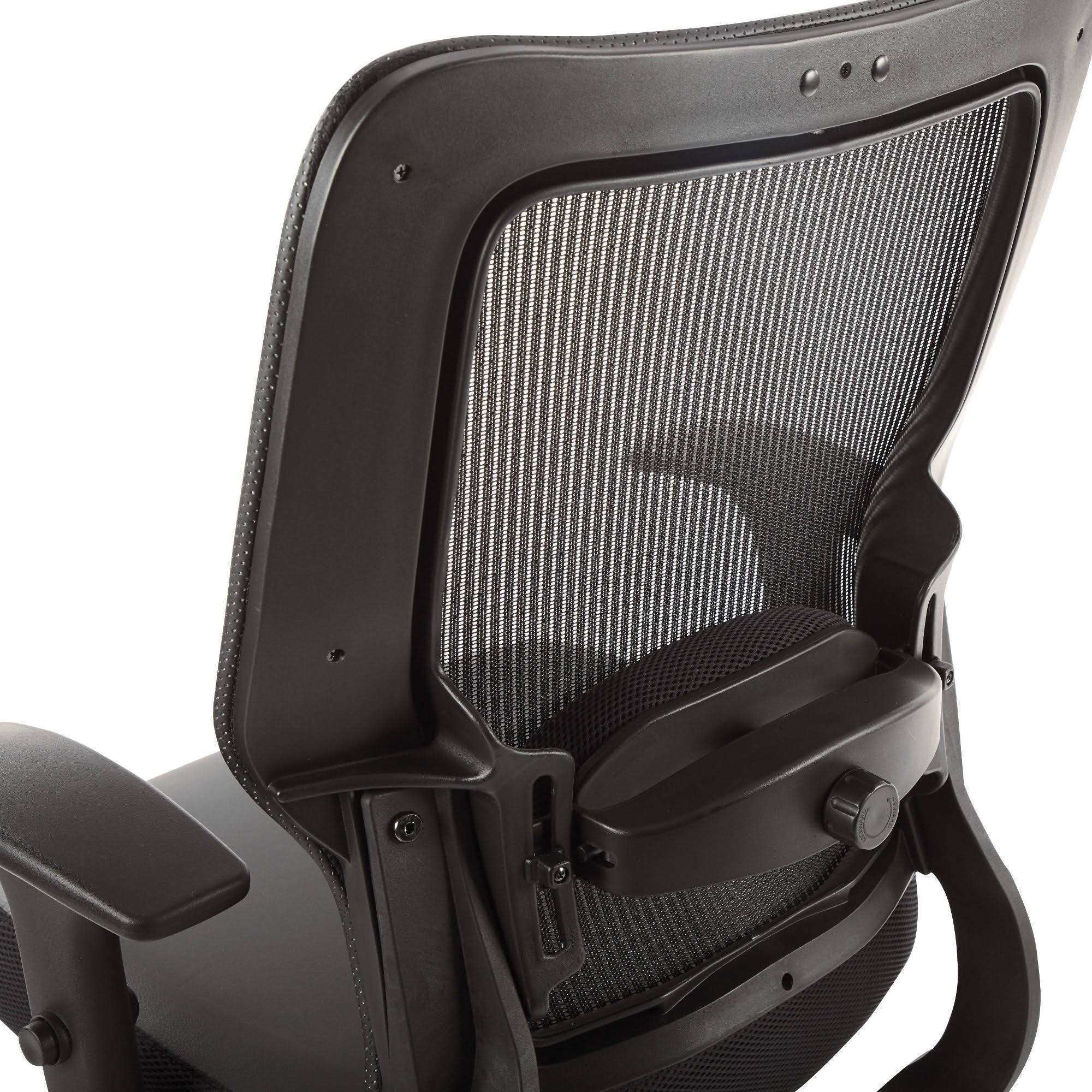 Black Vertical Mesh Back Chair E54724