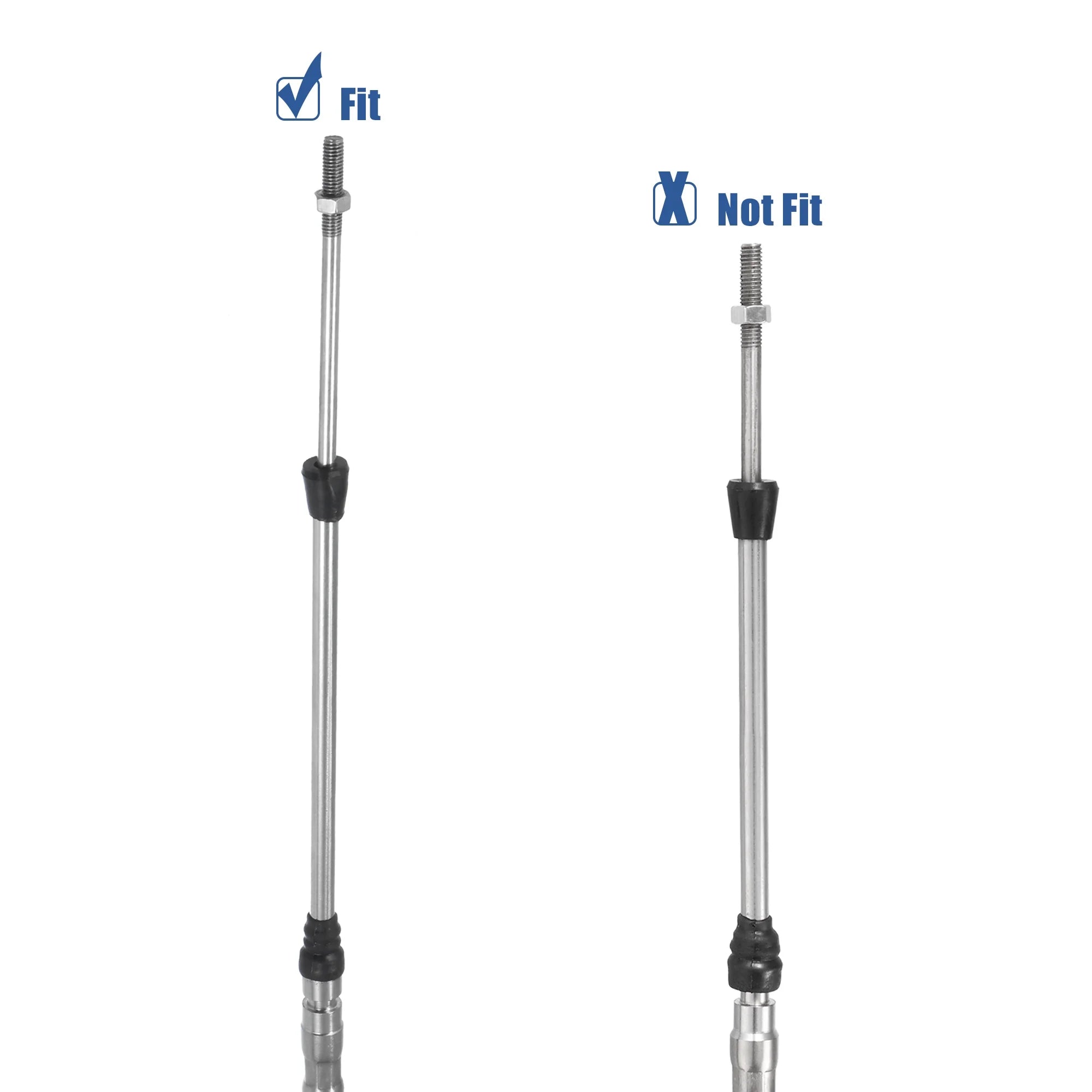 Blue 13ft Marine Throttle Control Cable for Yamaha Outboard Engine J33709