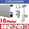 Matt Silver Picture Rails Set M862915