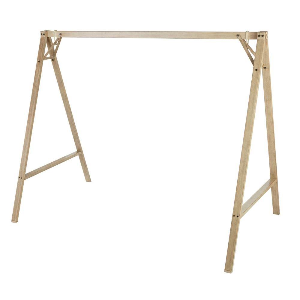 Cane A-Frame Outdoor Patio Swing I426256
