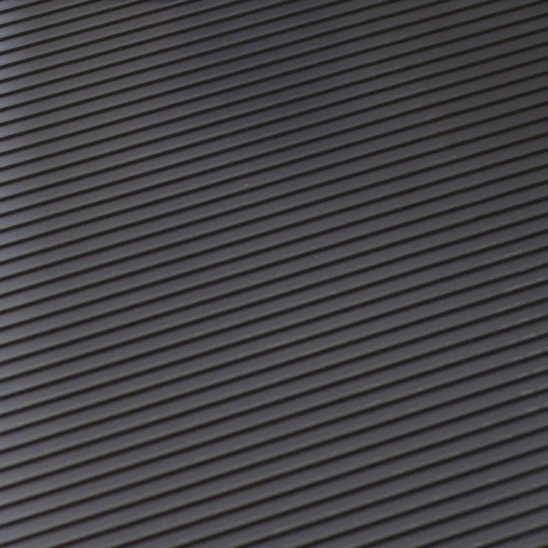 Slate Grey Ribbed Roll-Out Vinyl Garage Flooring W17751