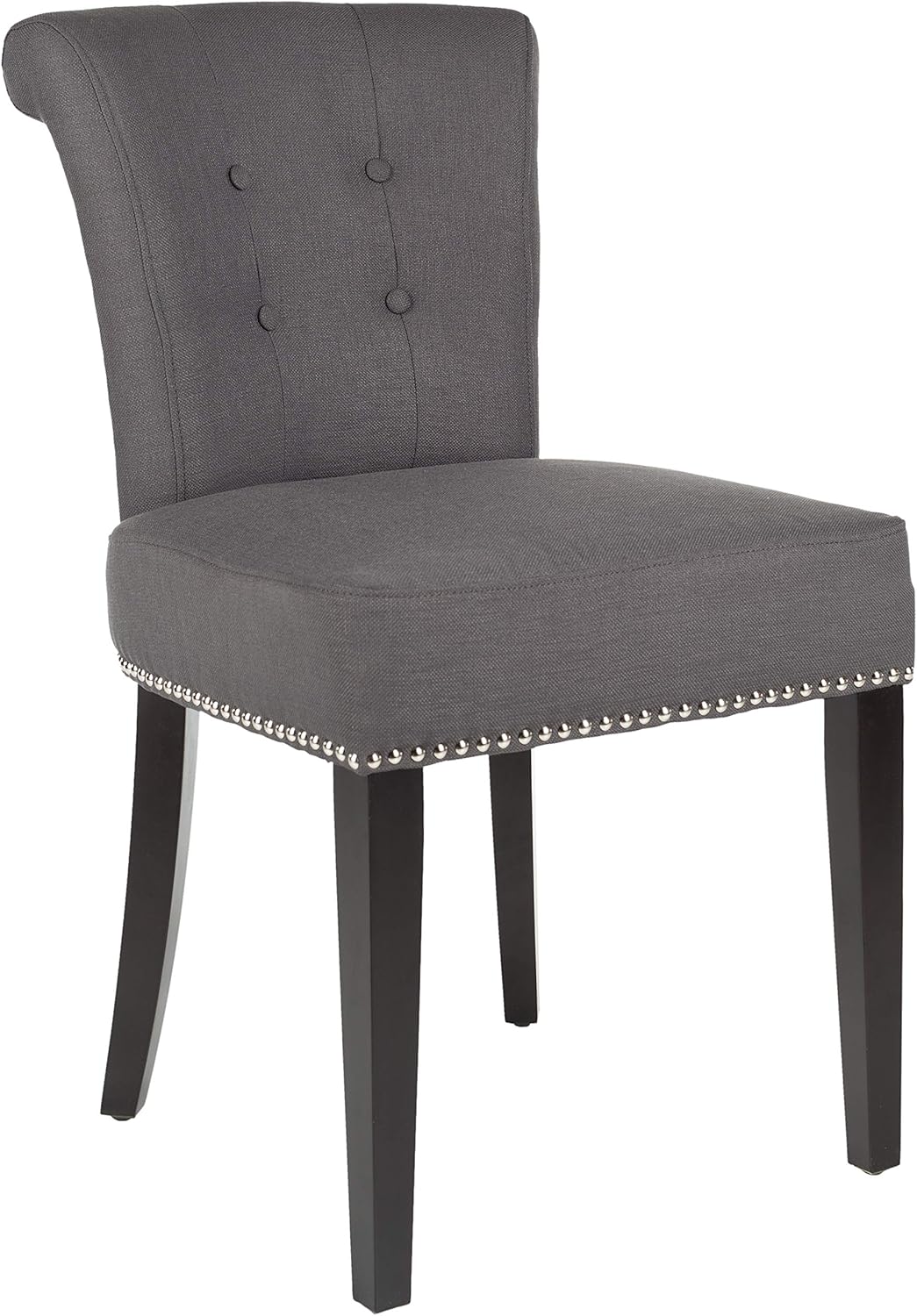 Charcoal Linen Dining Chair (Set of 2) M268295