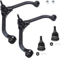 4pc Front Upper Control Arms Assembly & Lower Ball Joints S3852