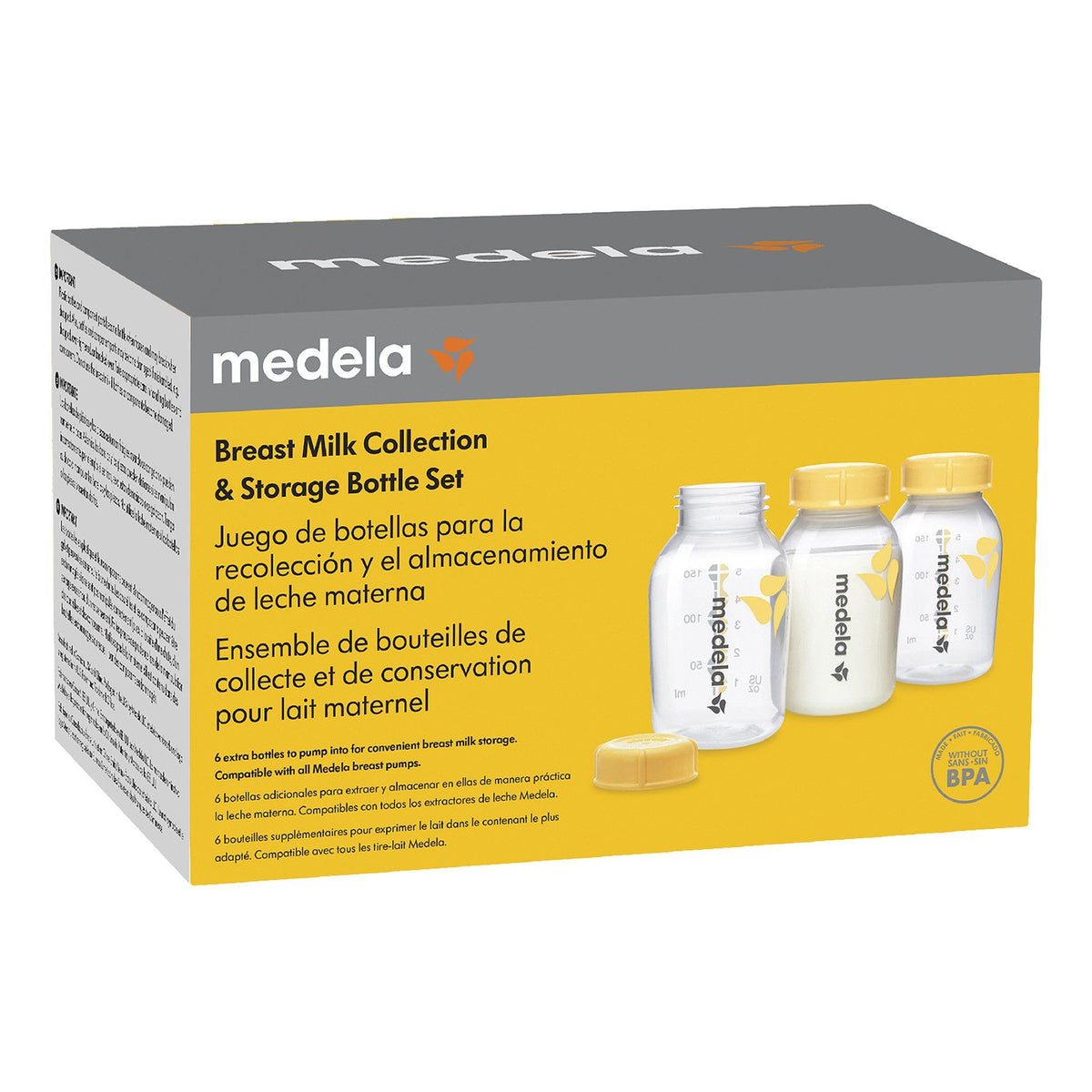 Breast Milk Collection and Storage Bottle Set T434472