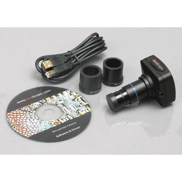 2000X LED Trinocular Compound Microscope with 3D Mechanical Stage and 9MP Camera V800