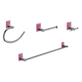 Pink Bathroom Accessory Set H2335