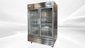 47 Cu.ft Stainless Steel Commercial Dual Glass Door NSF Freezer E29272