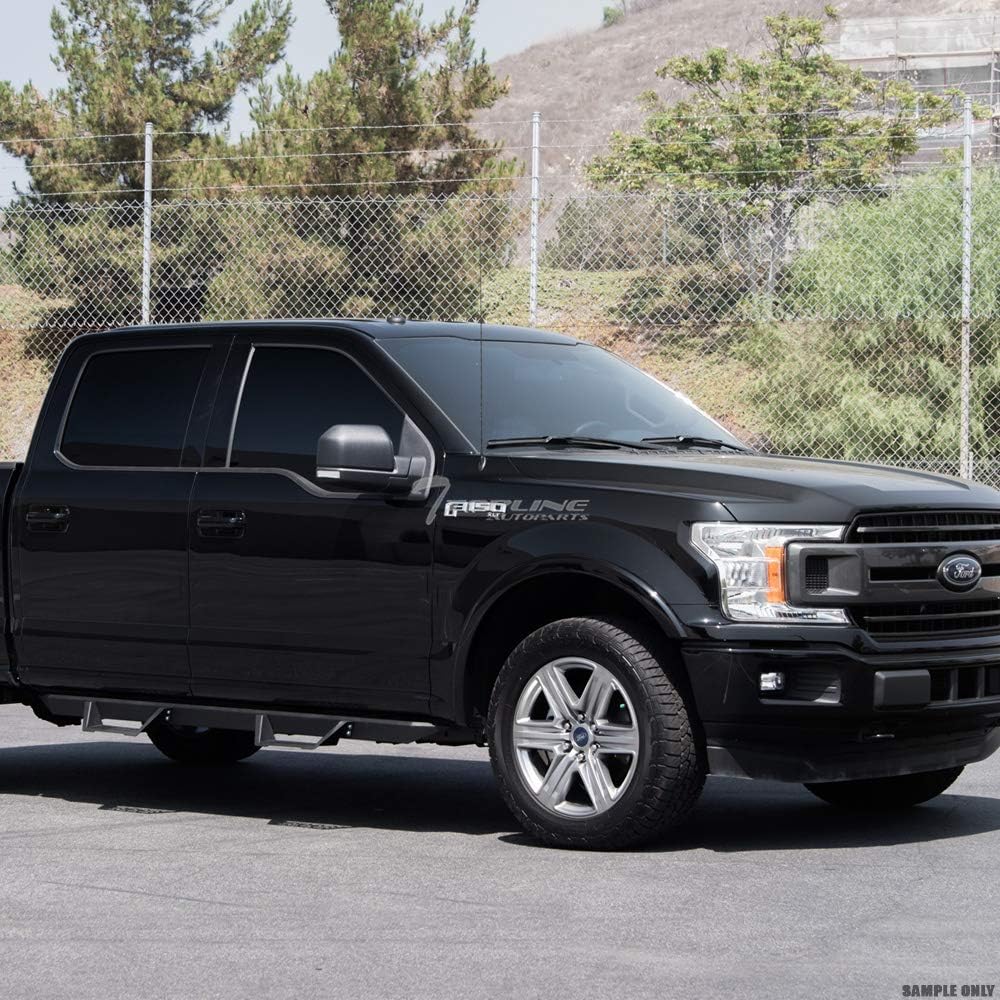 Matte Black Modular Side Nerf Bars Running Boards for Toyota Tundra CrewMax Cab Q6305