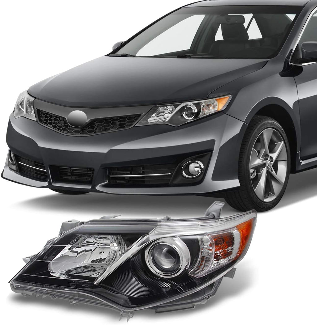 Black Projector Headlights Lamp Driver Left Passenger Right U942209