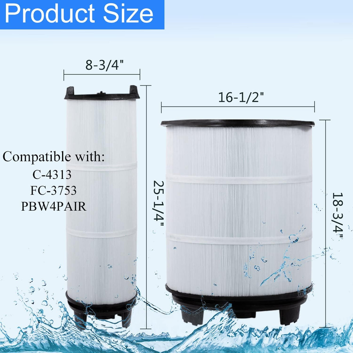 Pool Filters, 300 Sq.Ft. L373782