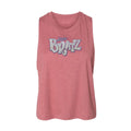 Juniors Cropped Racerback Tank Top K1153