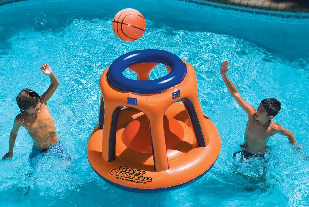 Giant Shootball Inflatable Swimming Pool Toy W6316