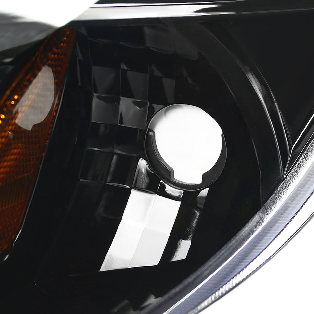 Clear LED Dual Halo Projector Headlights N905515