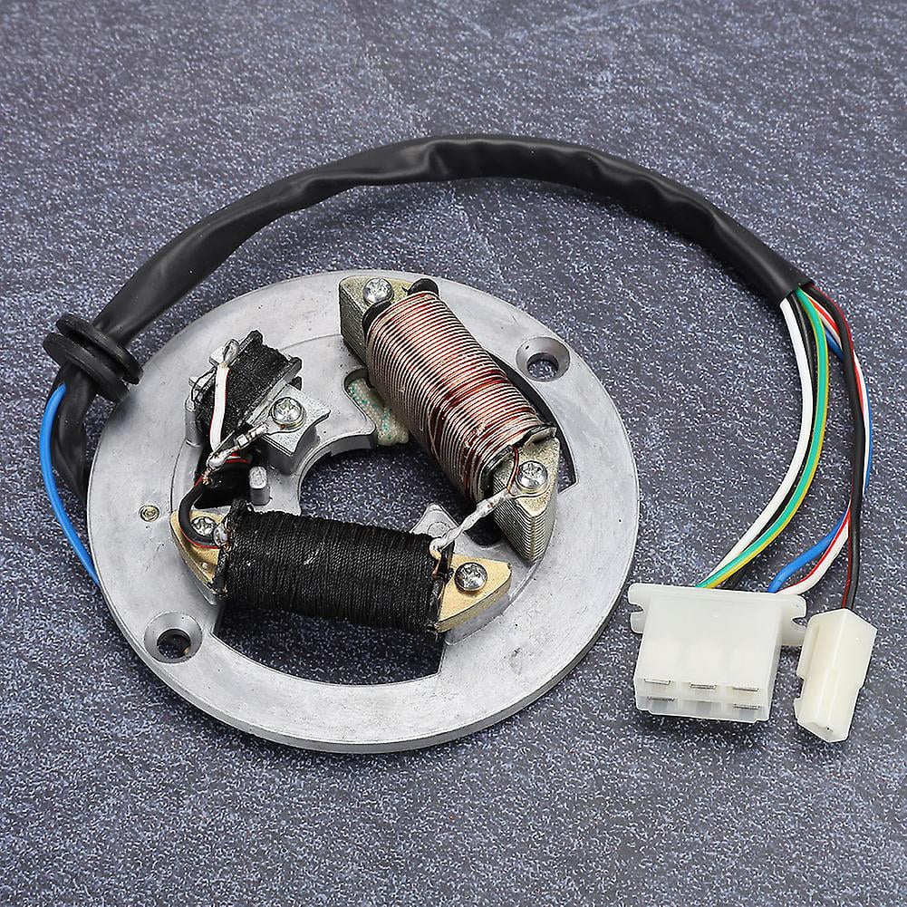 Double Coil Ignition Magneto Stator Plate for Yamaha Pw80 Motorcycle K656