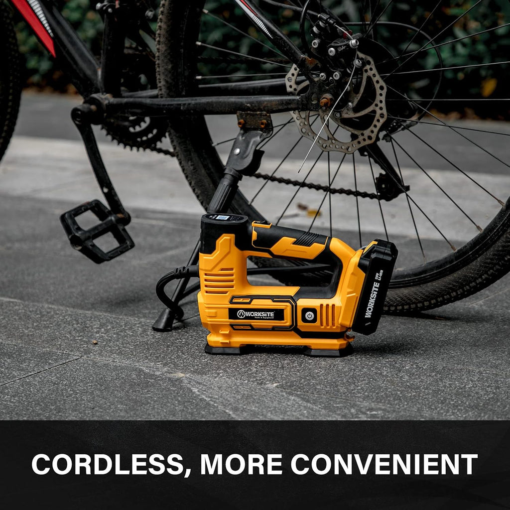 20V Cordless Tire Inflator Air Compressor with Digital Pressure Gauge N582778