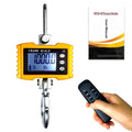 Digital Crane Scale with Remote Control 1000LB Yellow Q6525
