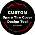 Heavy Duty Spare Tire Cover with Camera Opening A573190