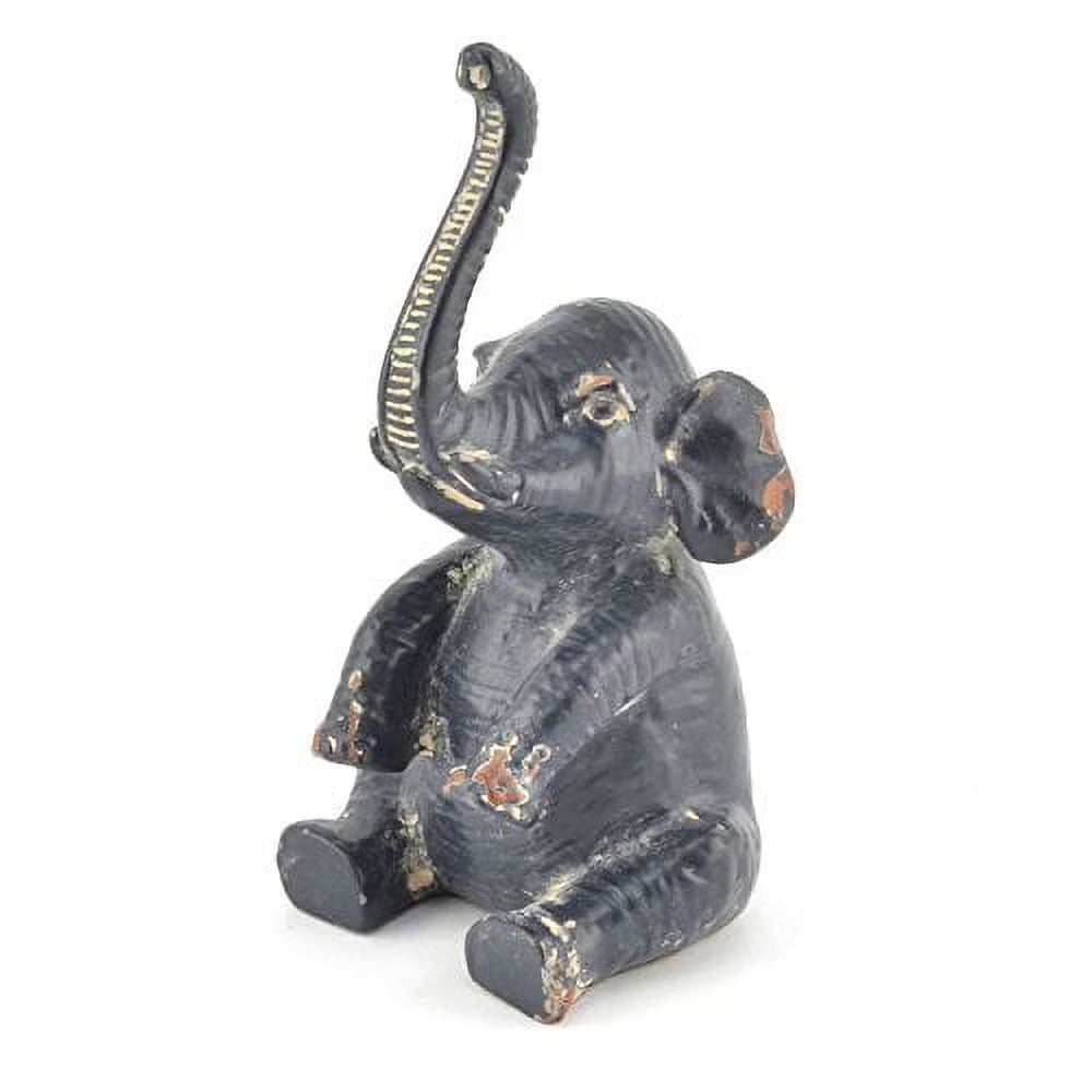 Pewter Elephant Ring Holder W980