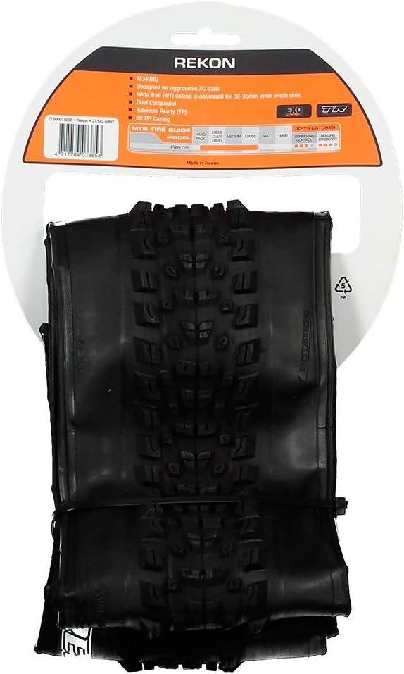 Black Pack of 2 Bike Tyre G206004