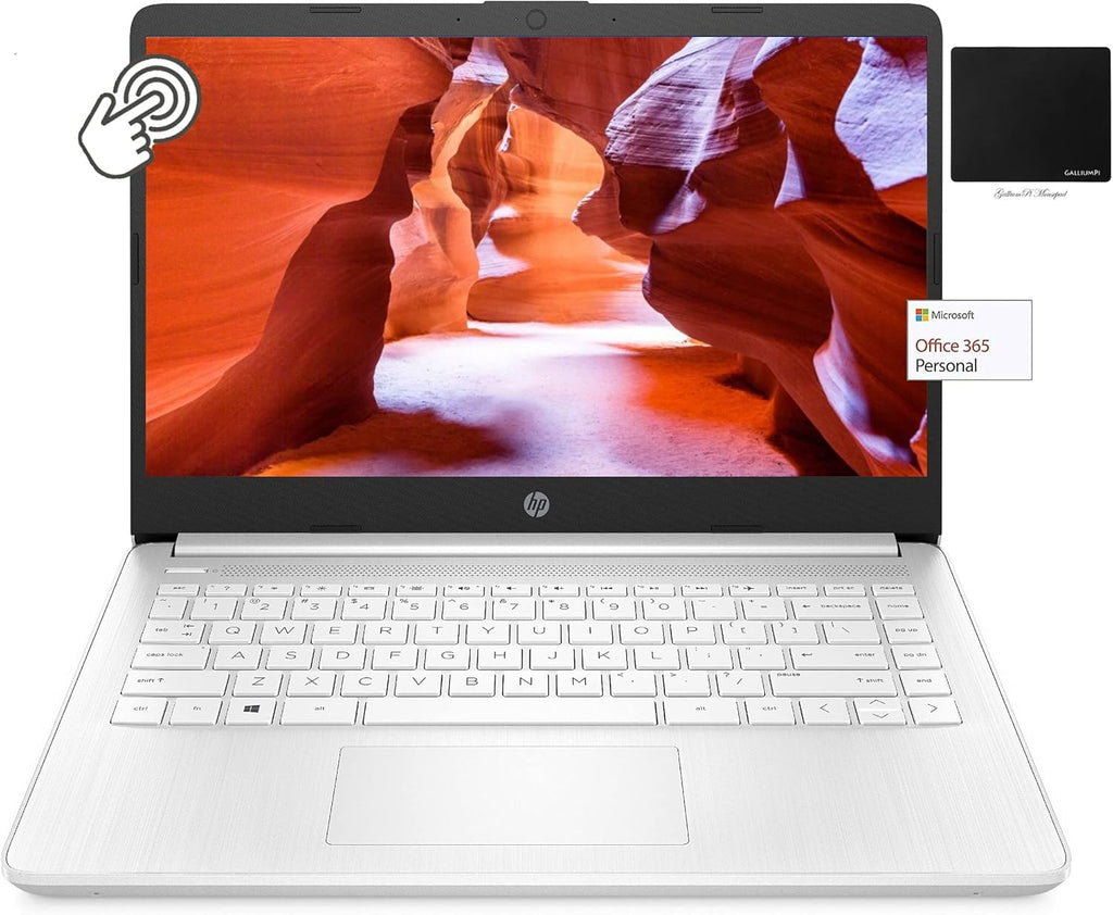 14" Touchscreen Laptop, AMD Dual-Core 3020e, 8GB RAM, 192GB Storage, Win 10 K863552