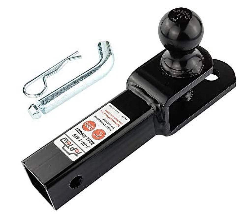 2 inch Receiver Hitch Adapter with 2 inch Ball and 5/8 inch Pin H665194