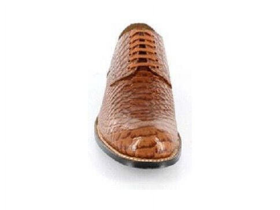 Anaconda Print Leather Shoes Tan J852662