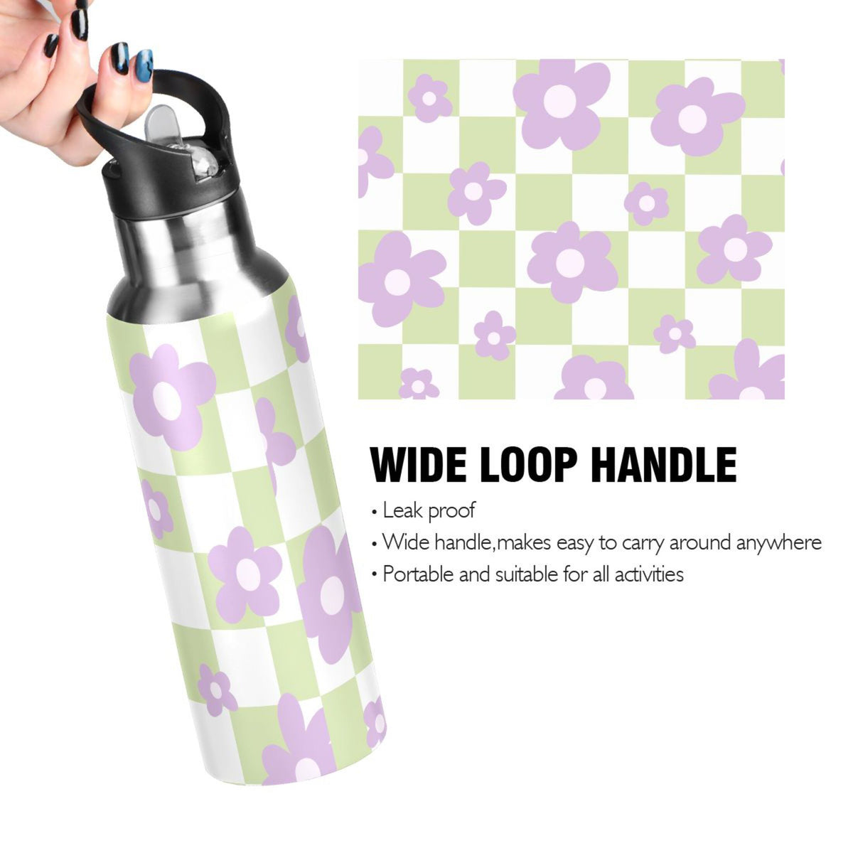 Stainless Steel Insulated Thermos Vacuum Flask N5407