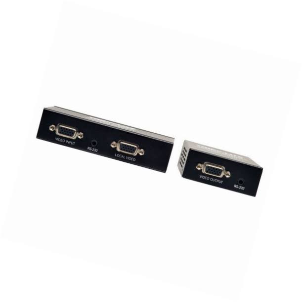 VGA & RS232 Over Cat5 Cat6 Extender J2824