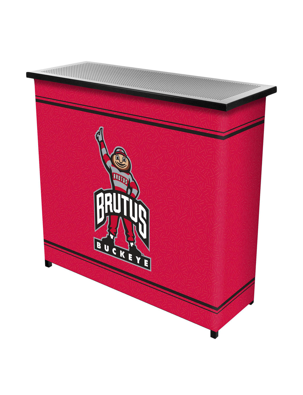 2-Shelf Portable Bar with Case F99024