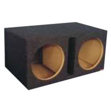 12 Dual Vented Square Box Round Cut Enclosure H2213